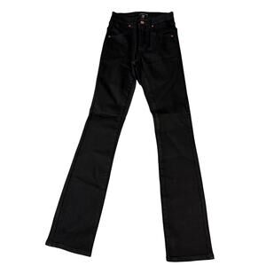 NWT Universal Standard Size 00 Black High Rise Bootcut Marne Pants Jeans 32”